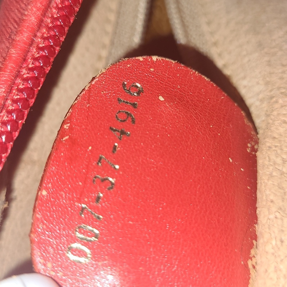 GUCCI RED MICRO GG MONOGRAM CROSSBODY BAG - Picture 8 of 16